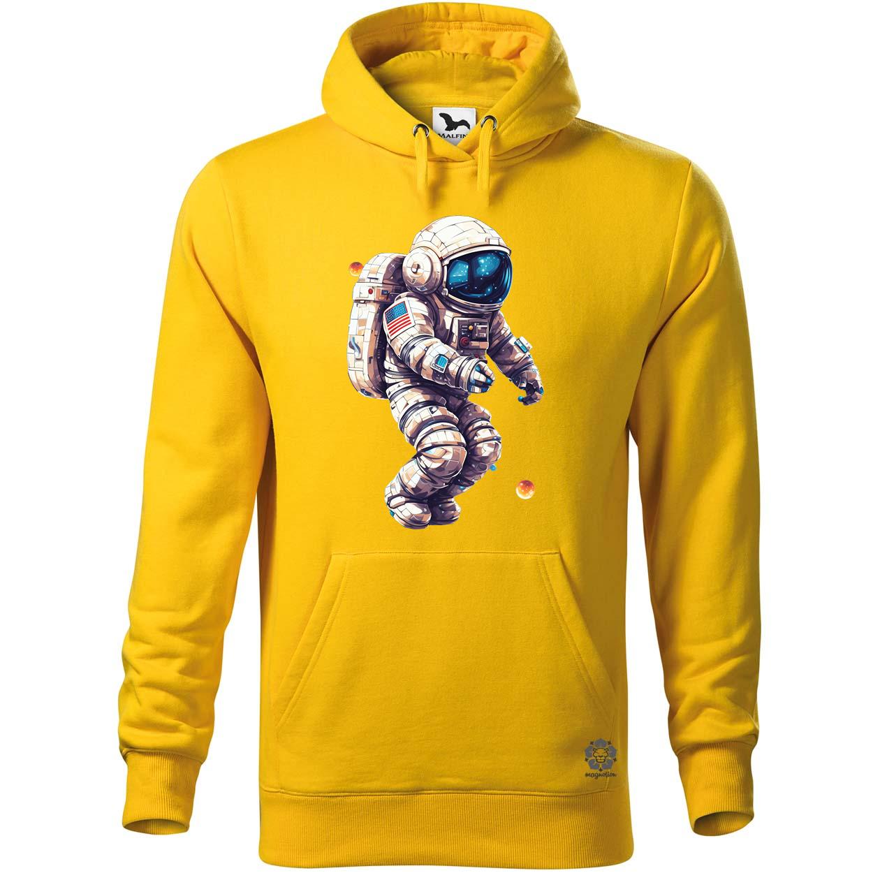 Pixelart asztronauta v5 egyedi  pulóver 