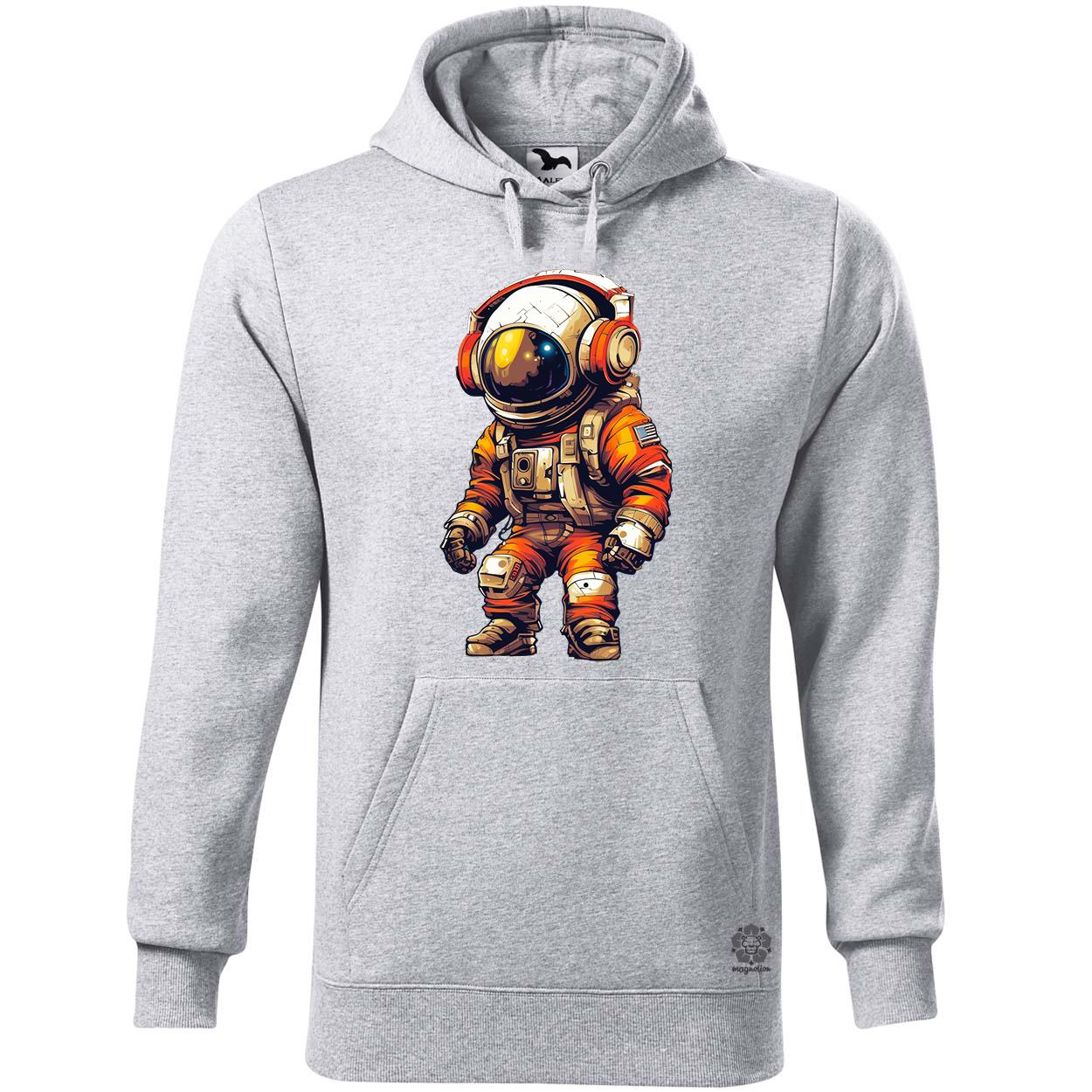 Pixelart asztronauta v7 egyedi  pulóver 
