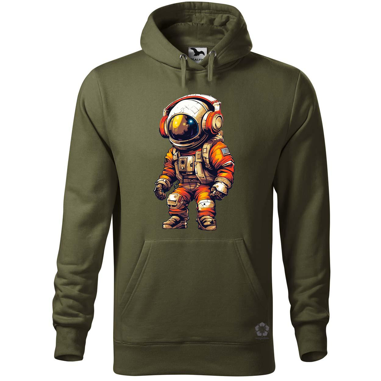 Pixelart asztronauta v7 egyedi  pulóver 