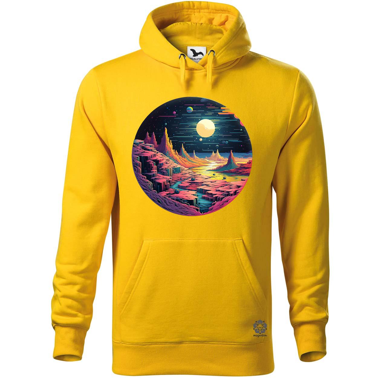 Pixelart bakelit a holdon v5 egyedi  pulóver 