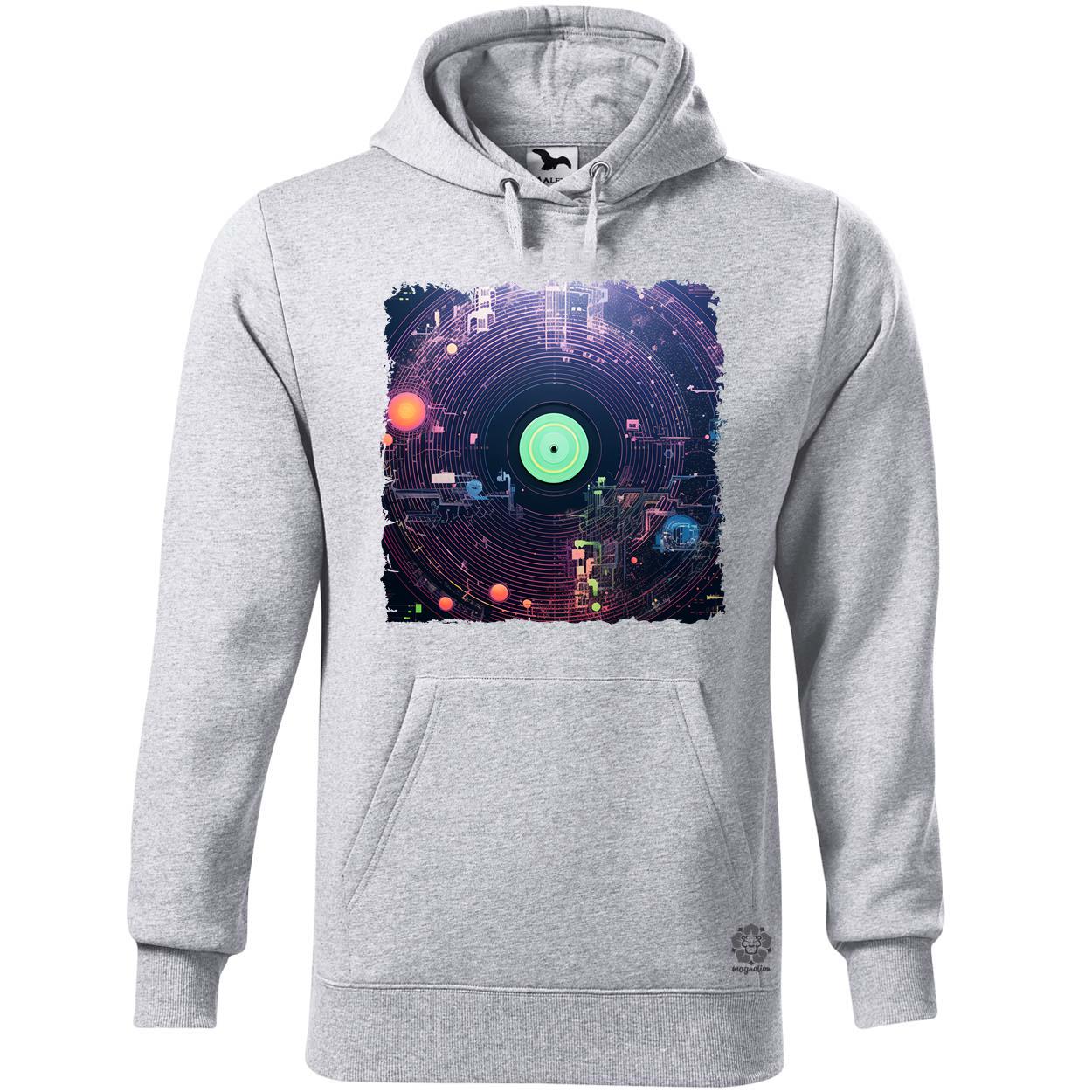Pixelart bakelit az űrben v5 egyedi  pulóver 