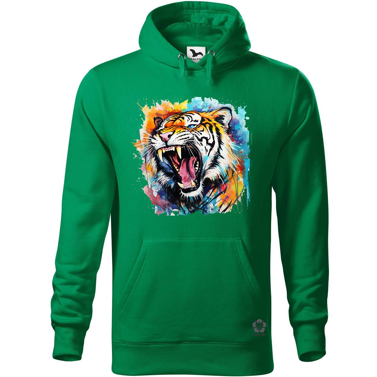 Üvöltő tigris v2 egyedi  pulóver 