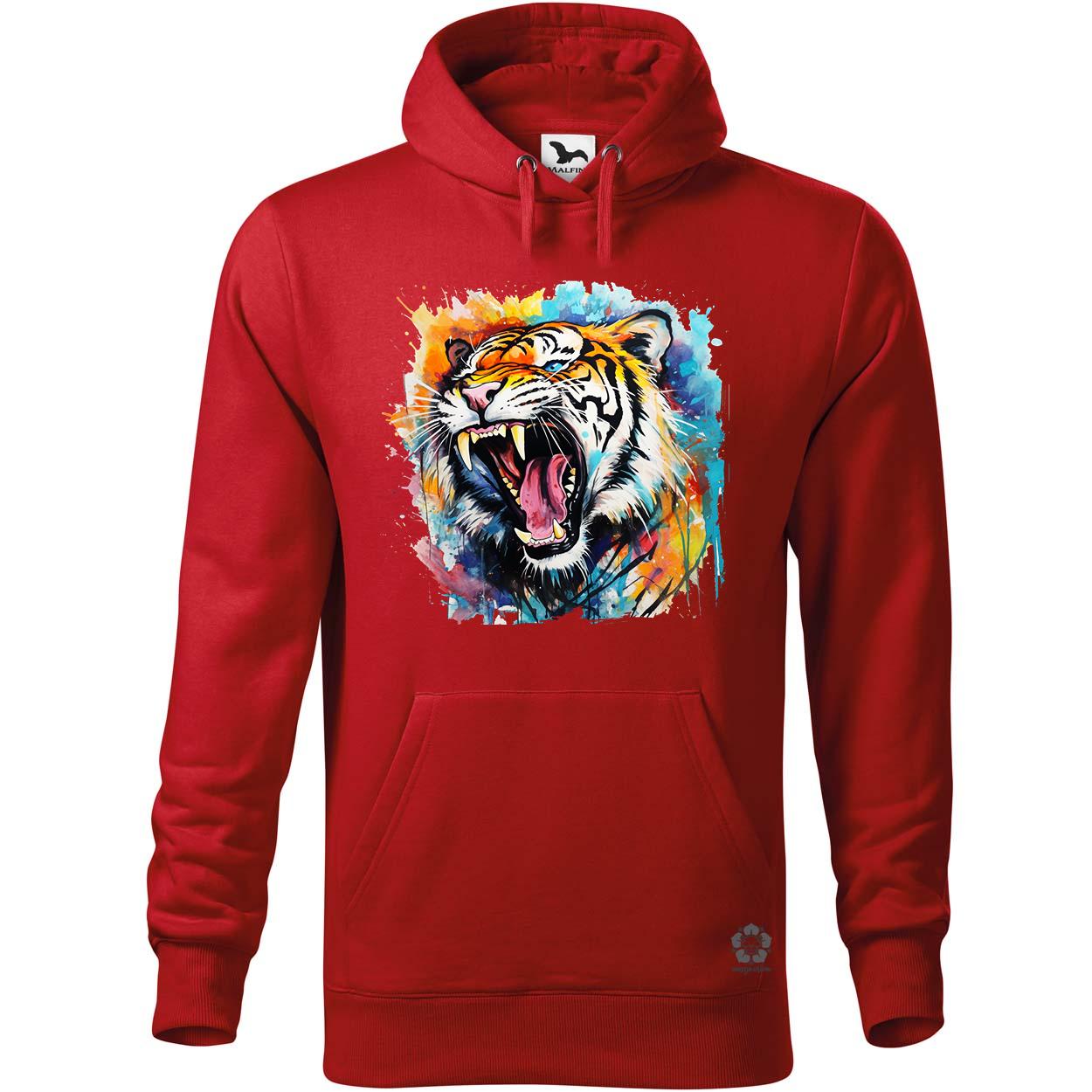 Üvöltő tigris v2 egyedi  pulóver 
