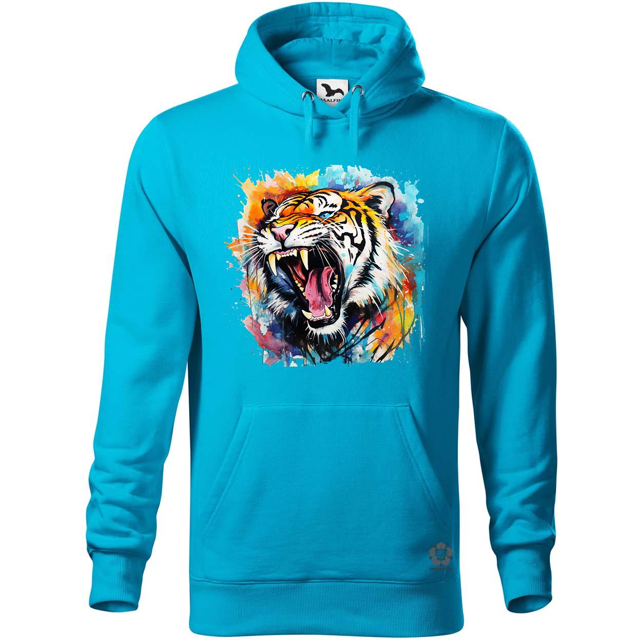Üvöltő tigris v2 egyedi  pulóver 