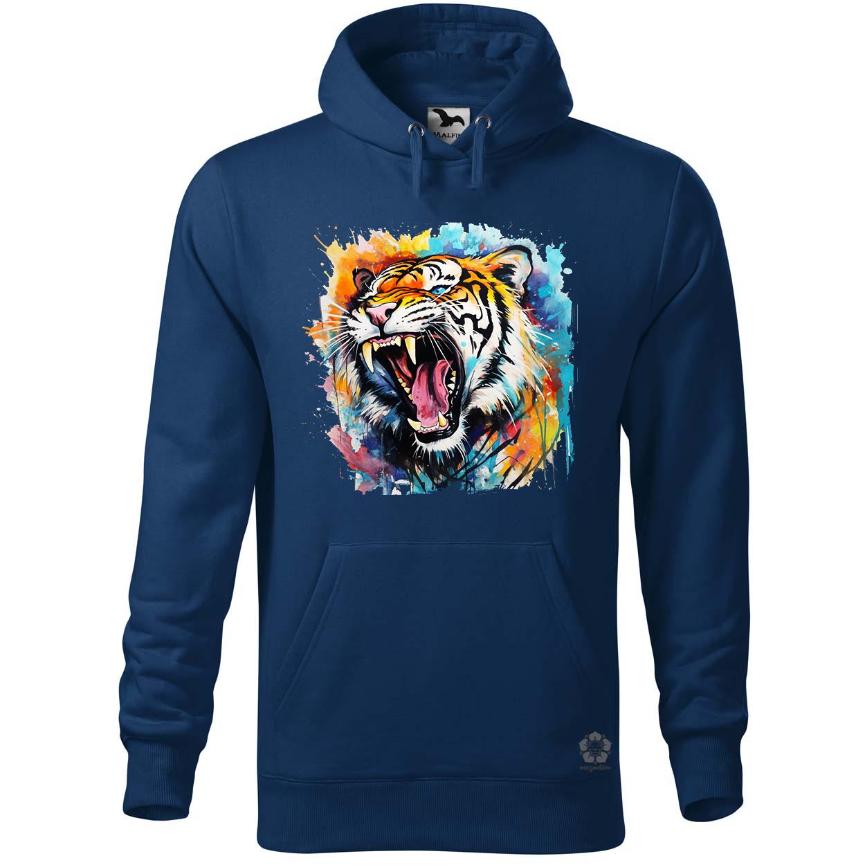 Üvöltő tigris v2 egyedi  pulóver 