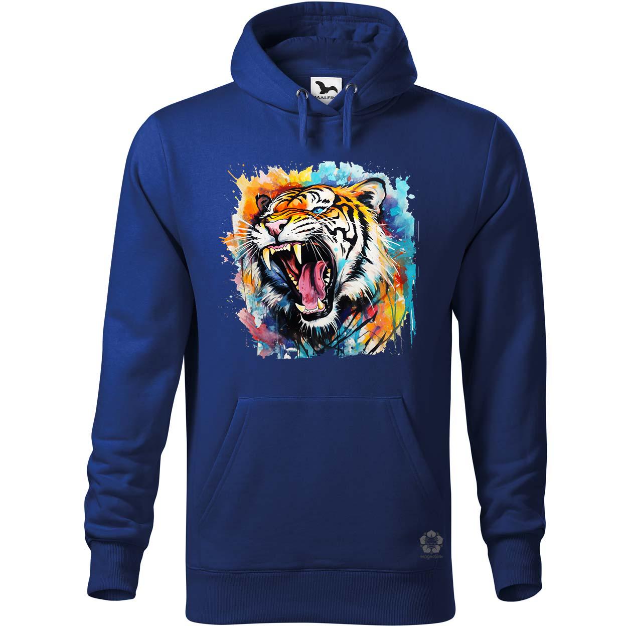 Üvöltő tigris v2 egyedi  pulóver 