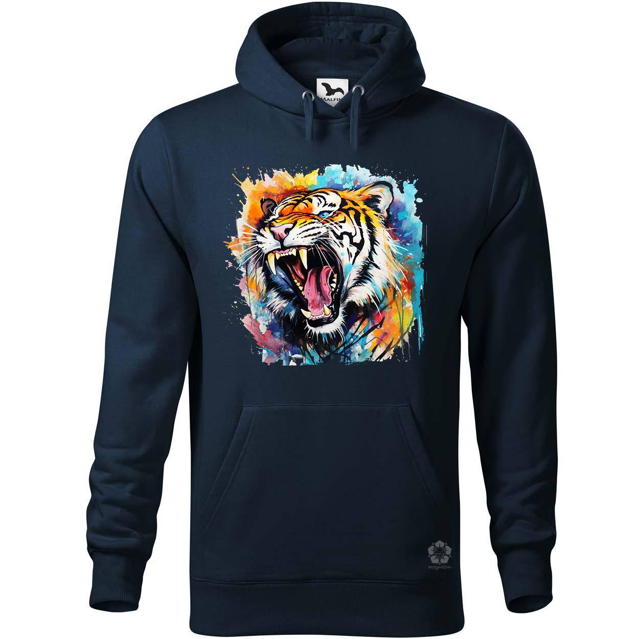 Üvöltő tigris v2 egyedi  pulóver 