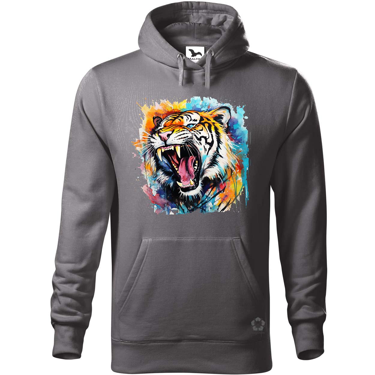 Üvöltő tigris v2 egyedi  pulóver 