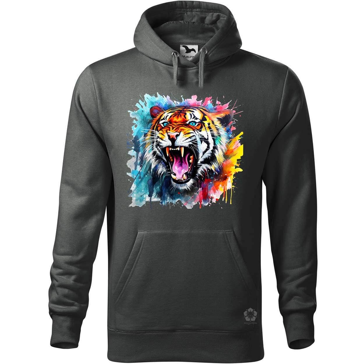 Üvöltő tigris v3 egyedi  pulóver 