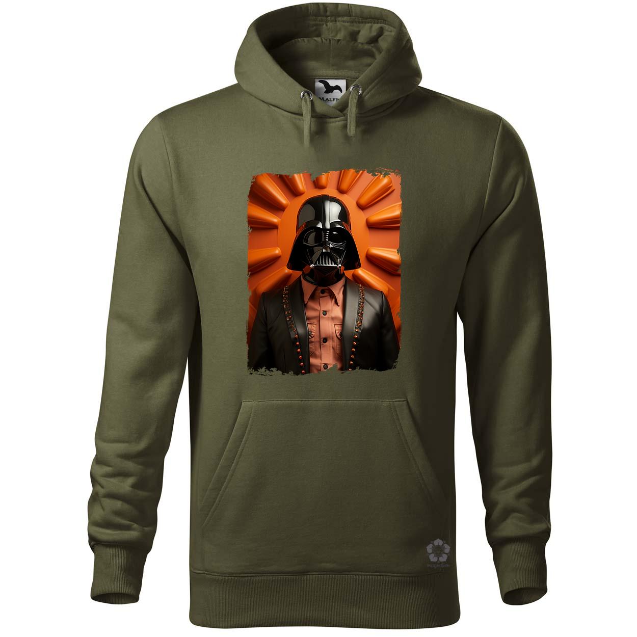 Vader minimál fanart v2 egyedi  pulóver 