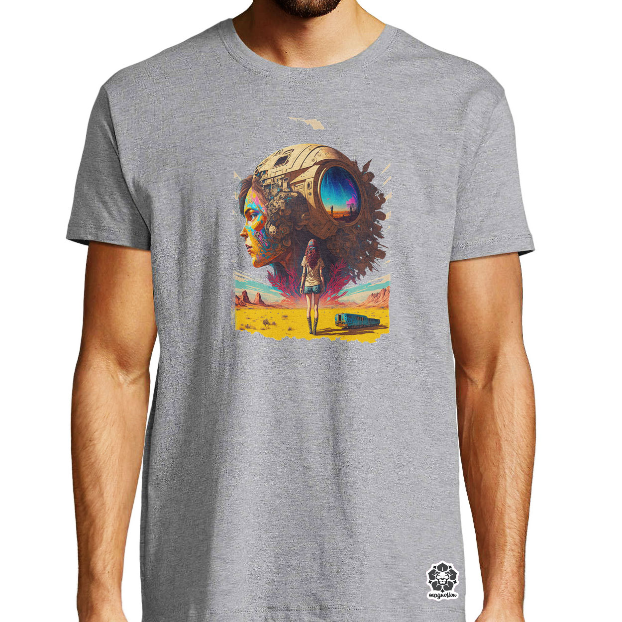 Pop art utazás fantázia v3 egyedi póló 