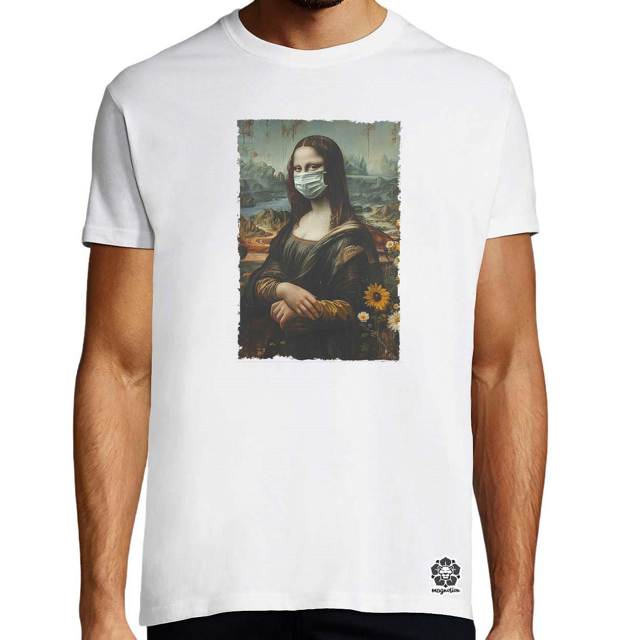 Covid Lisa v1 egyedi póló 