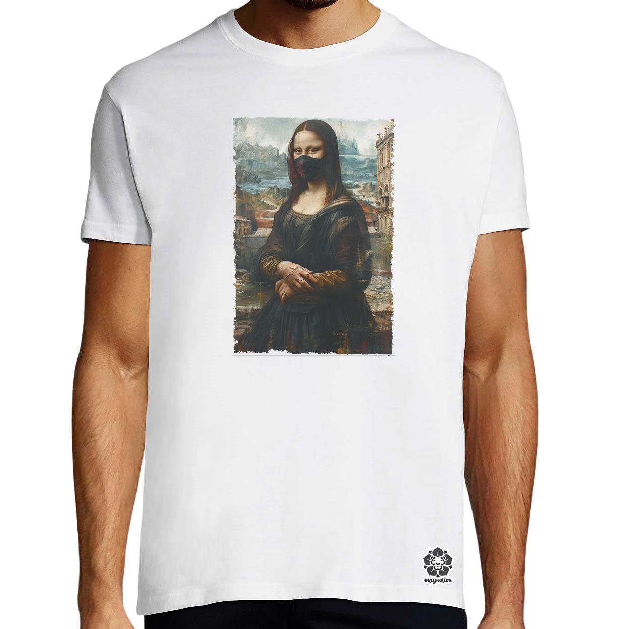 Covid Lisa v2 egyedi póló 