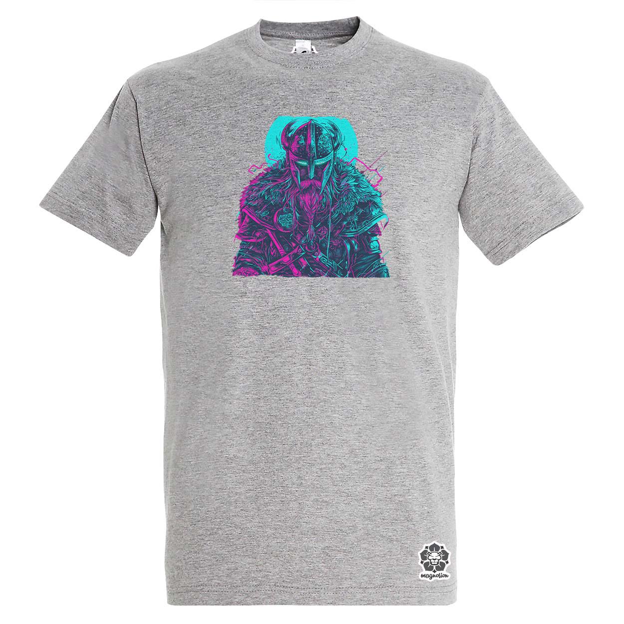 Cyberpunk Viking v3 egyedi póló 