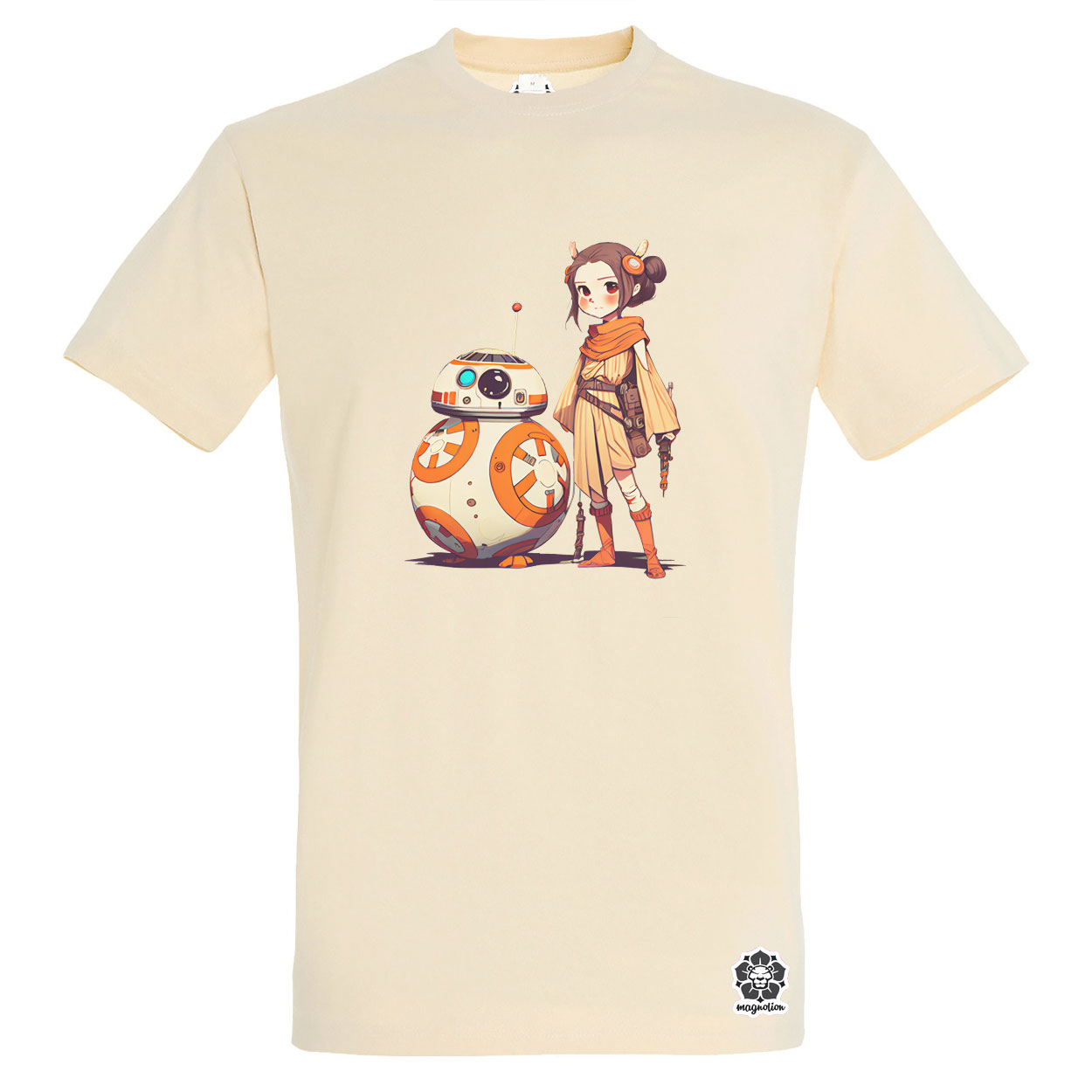 Rey és BB-8 v2 egyedi póló 