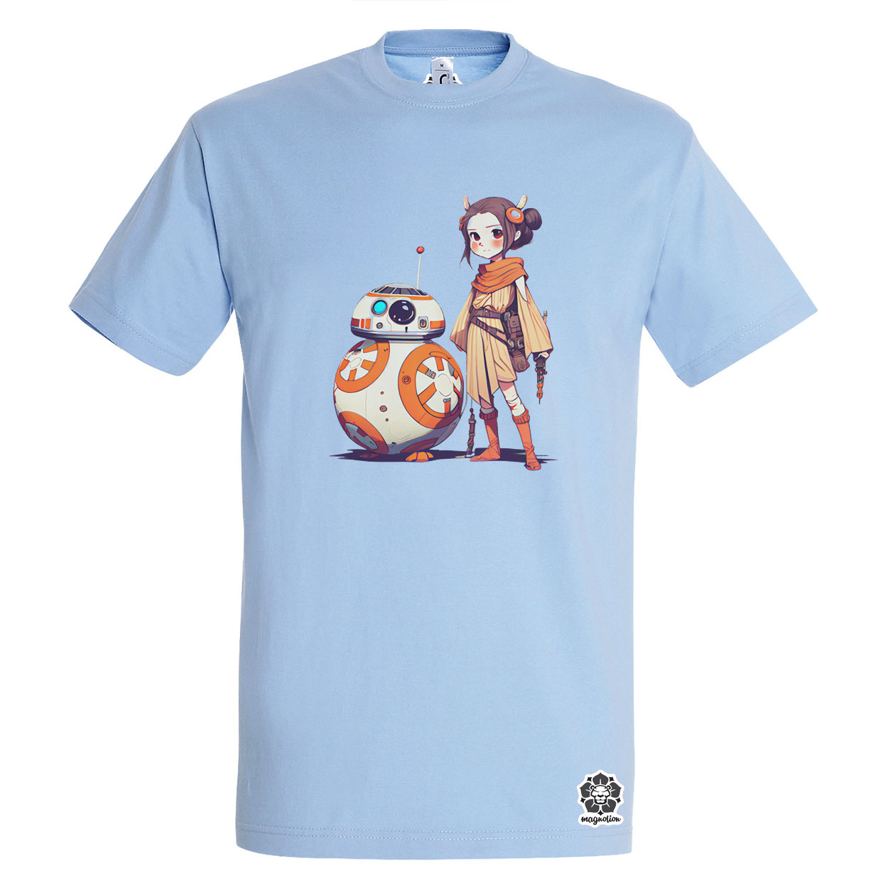 Rey és BB-8 v2 egyedi póló 