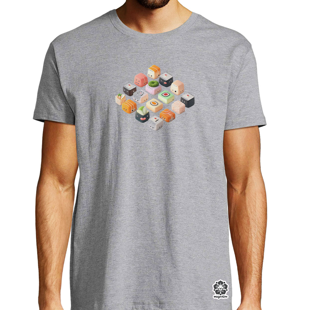 Sushi csokor v1 egyedi póló 