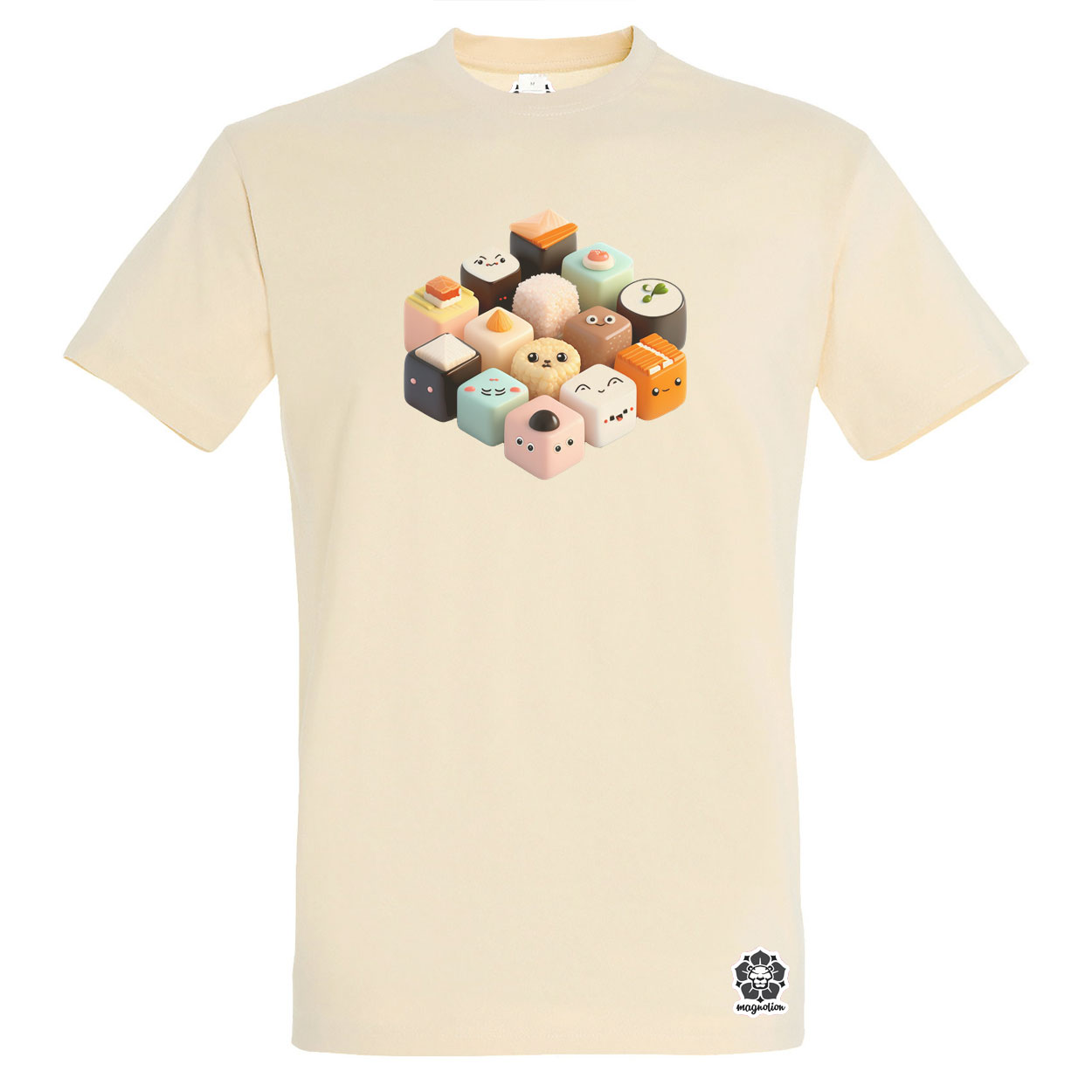Sushi csokor v2 egyedi póló 