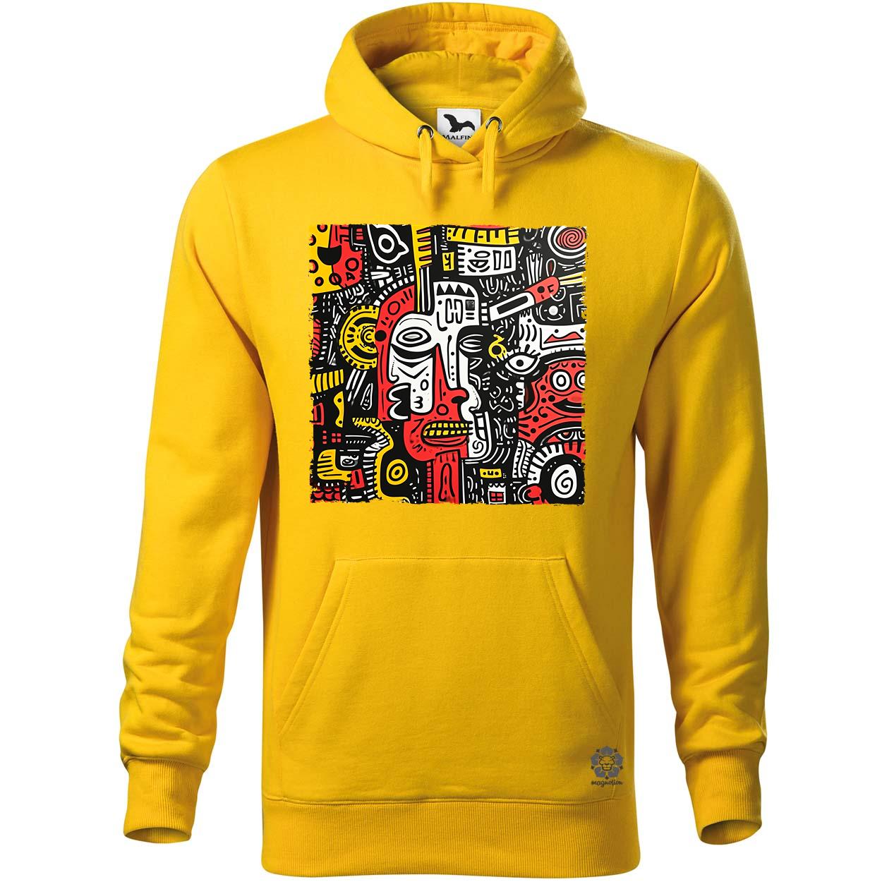 Graffiti vonalak v1 egyedi  pulóver 