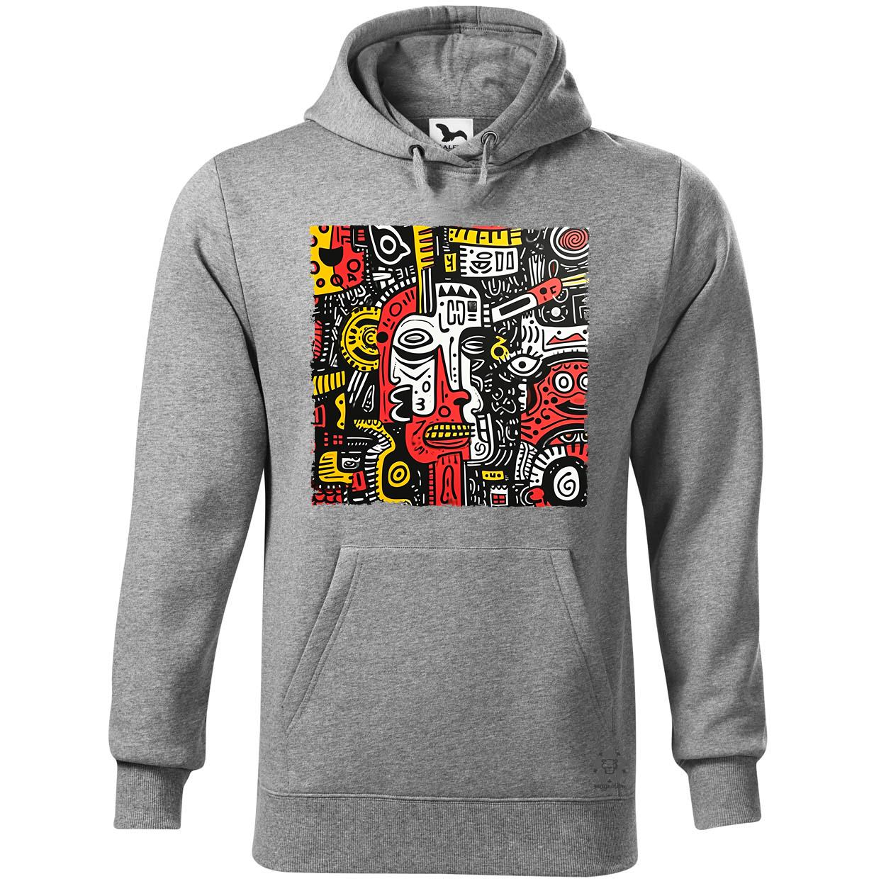 Graffiti vonalak v1 egyedi  pulóver 