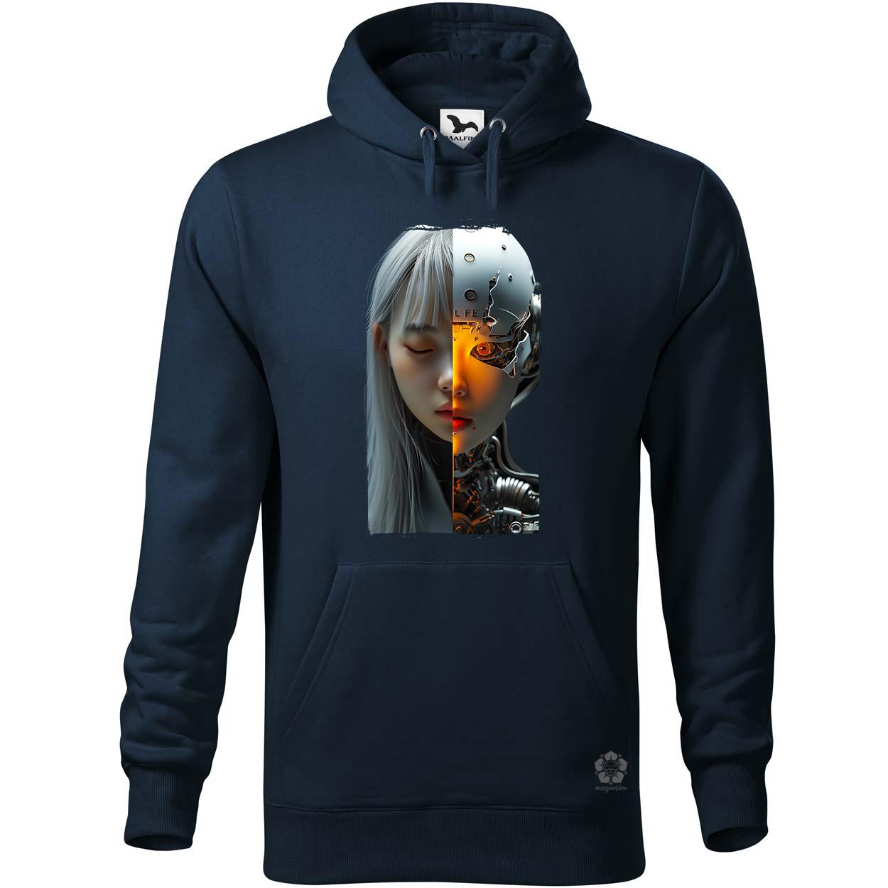 Kiborg nő v9 egyedi  pulóver 