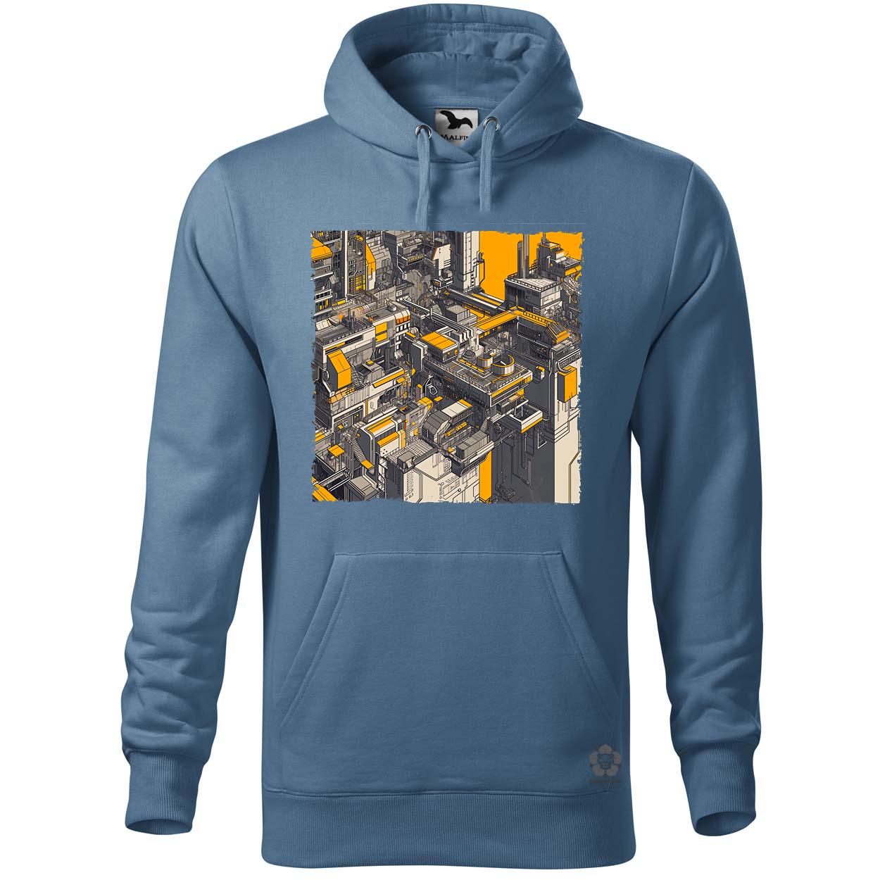 Komplex város v1 egyedi  pulóver 