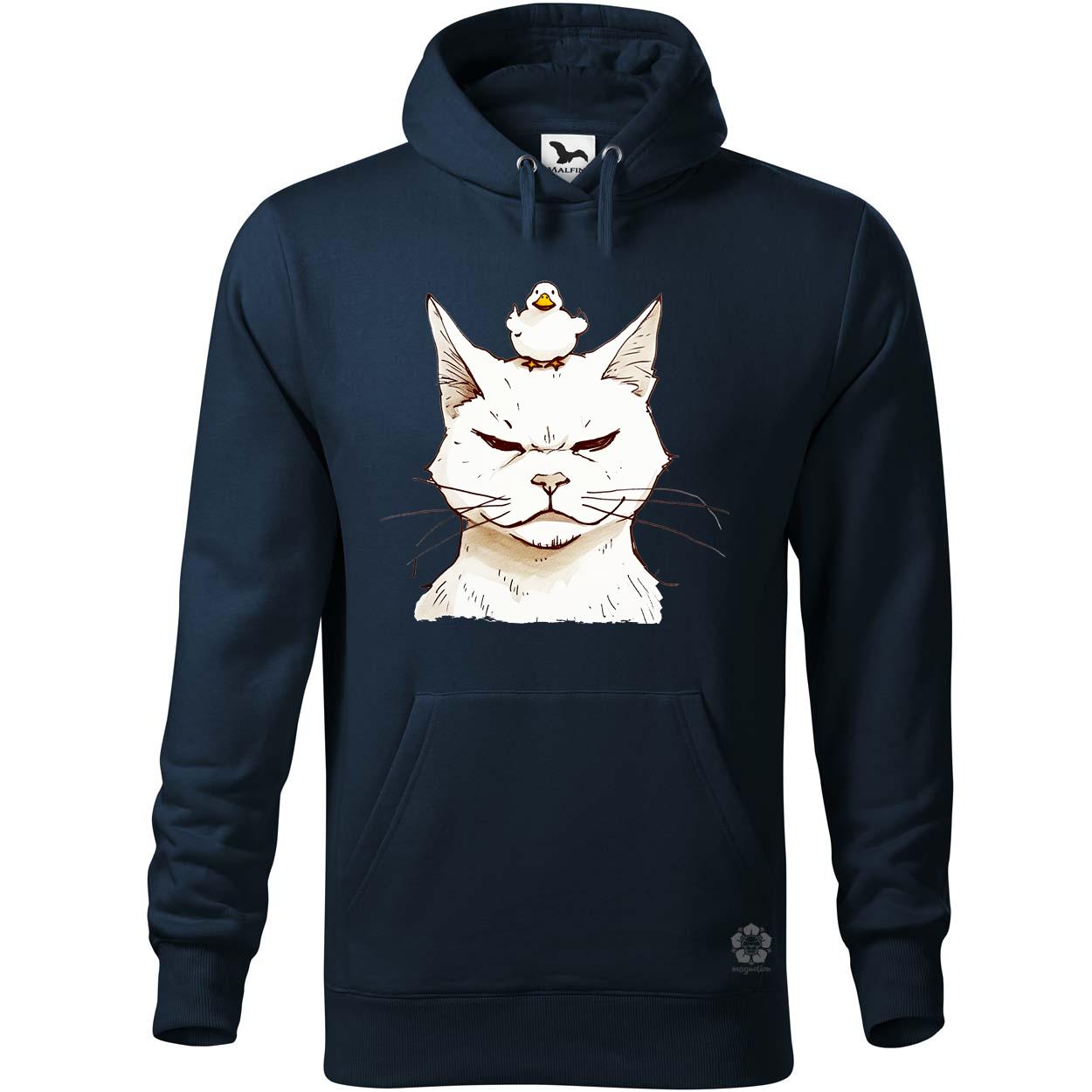 Mérges cica és kacsája v3 egyedi  pulóver 