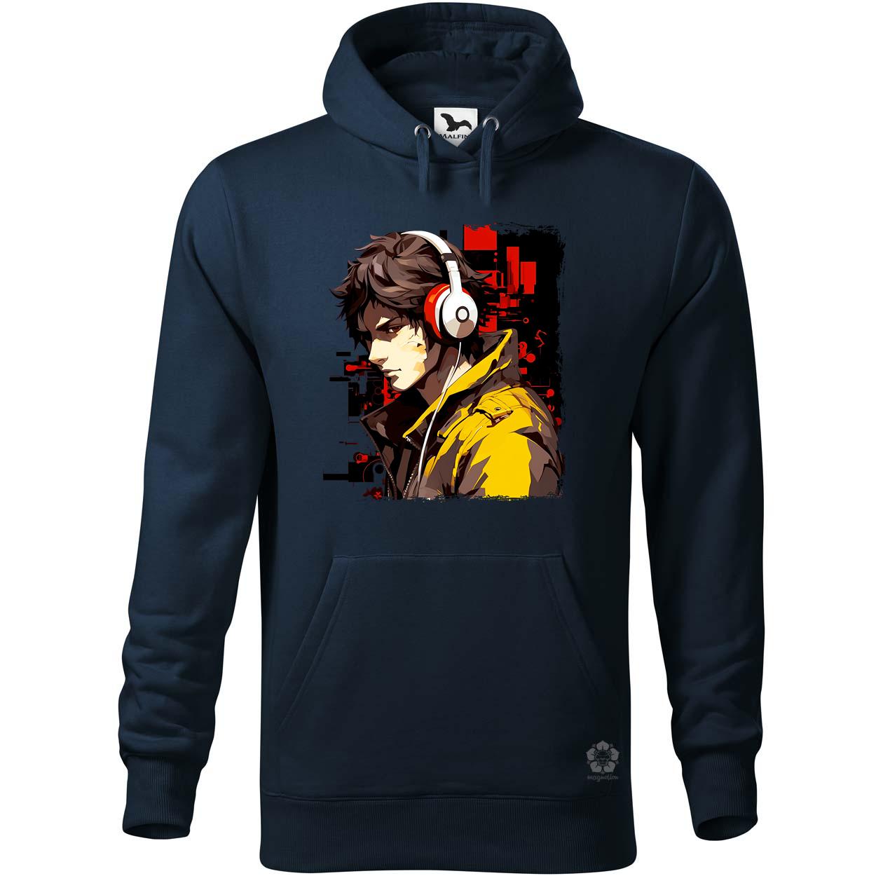 Minimalista Cyberpunk srác v3 egyedi  pulóver 