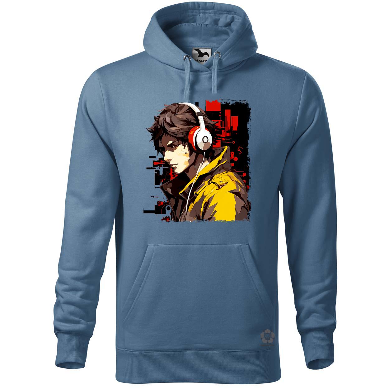 Minimalista Cyberpunk srác v3 egyedi  pulóver 