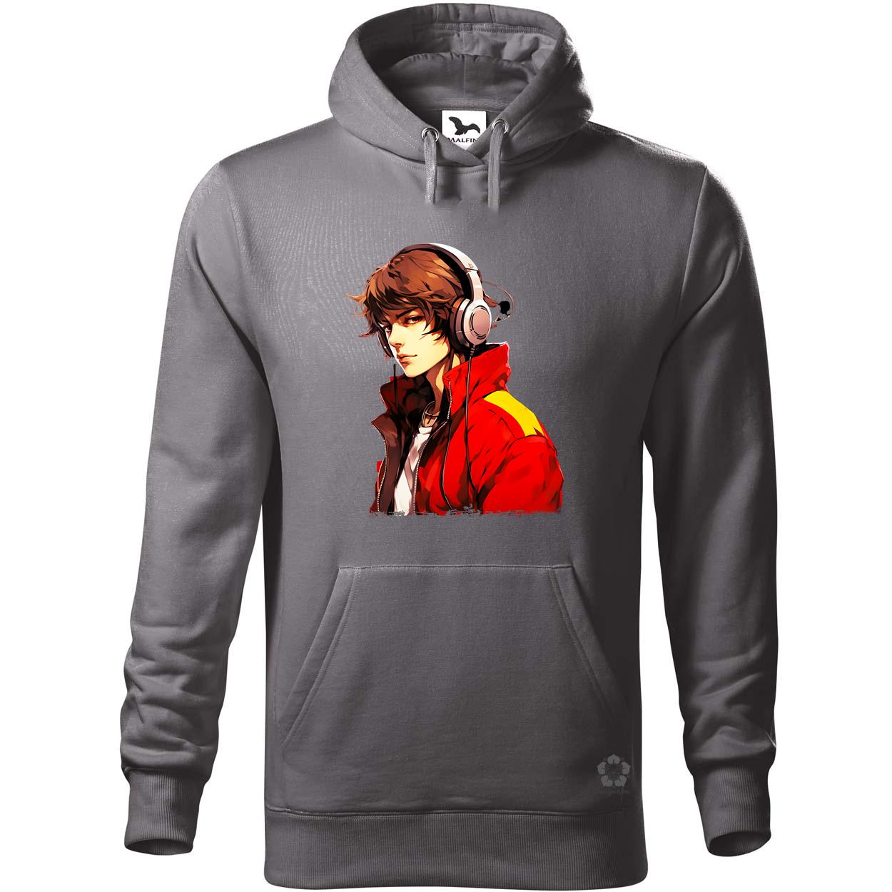 Minimalista Cyberpunk srác v5 egyedi  pulóver 
