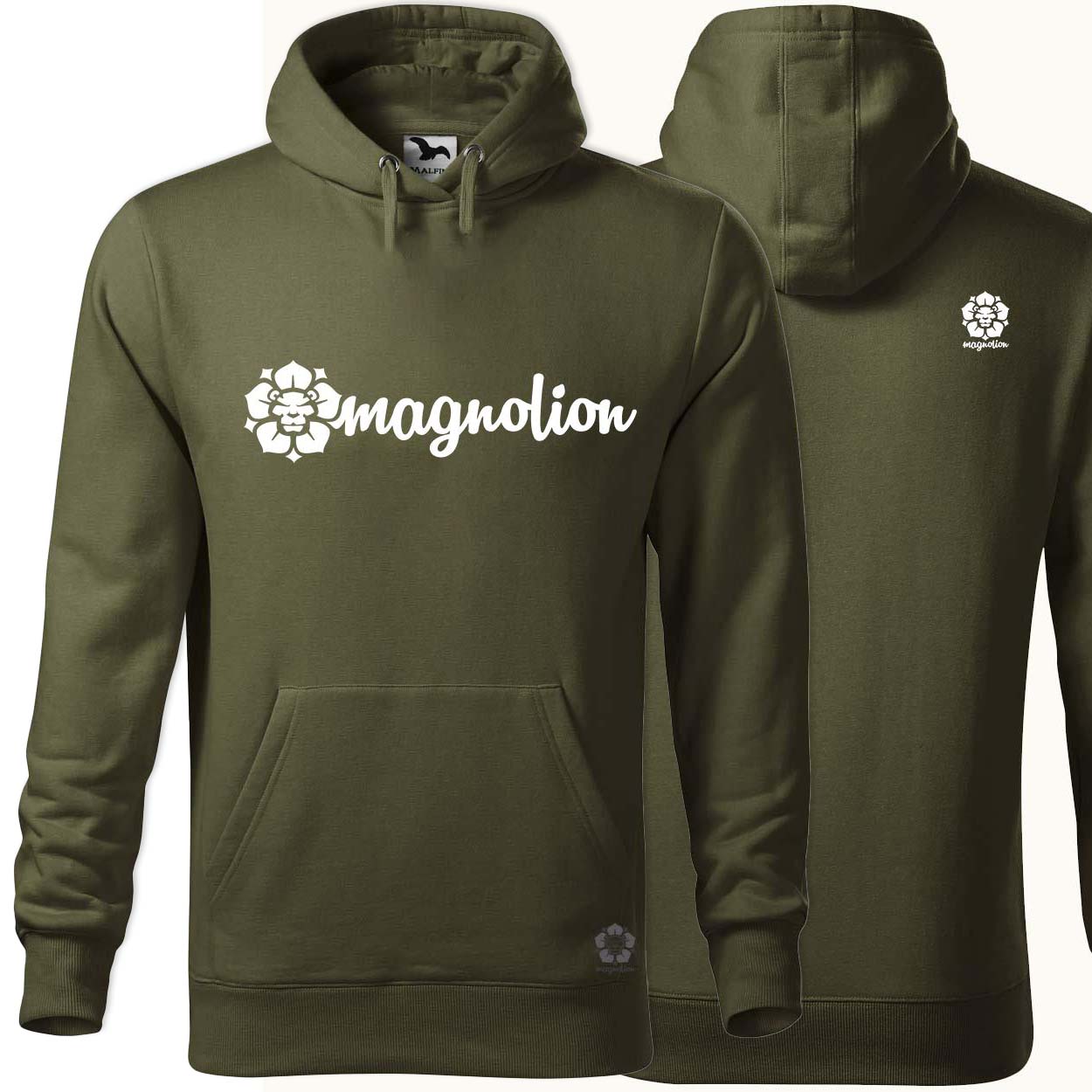 Magnolion mindenütt egyedi  pulóver 