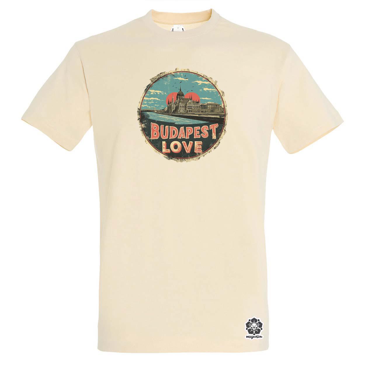 Budapest LOVE v2 egyedi póló 