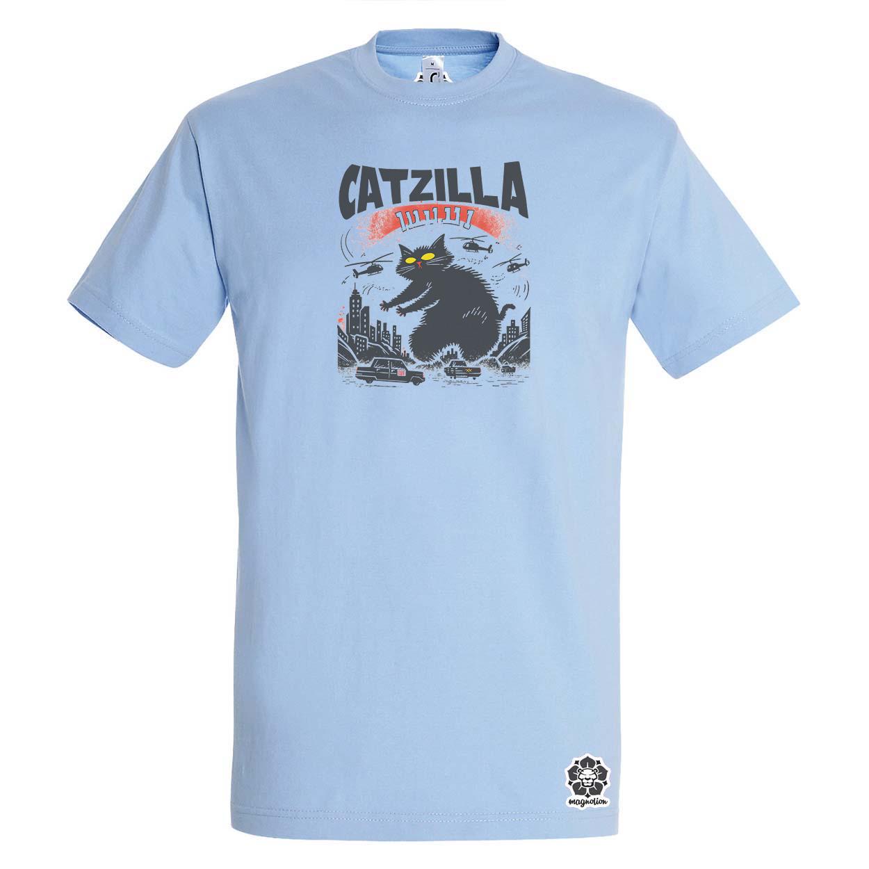 Catzilla v2 egyedi póló 