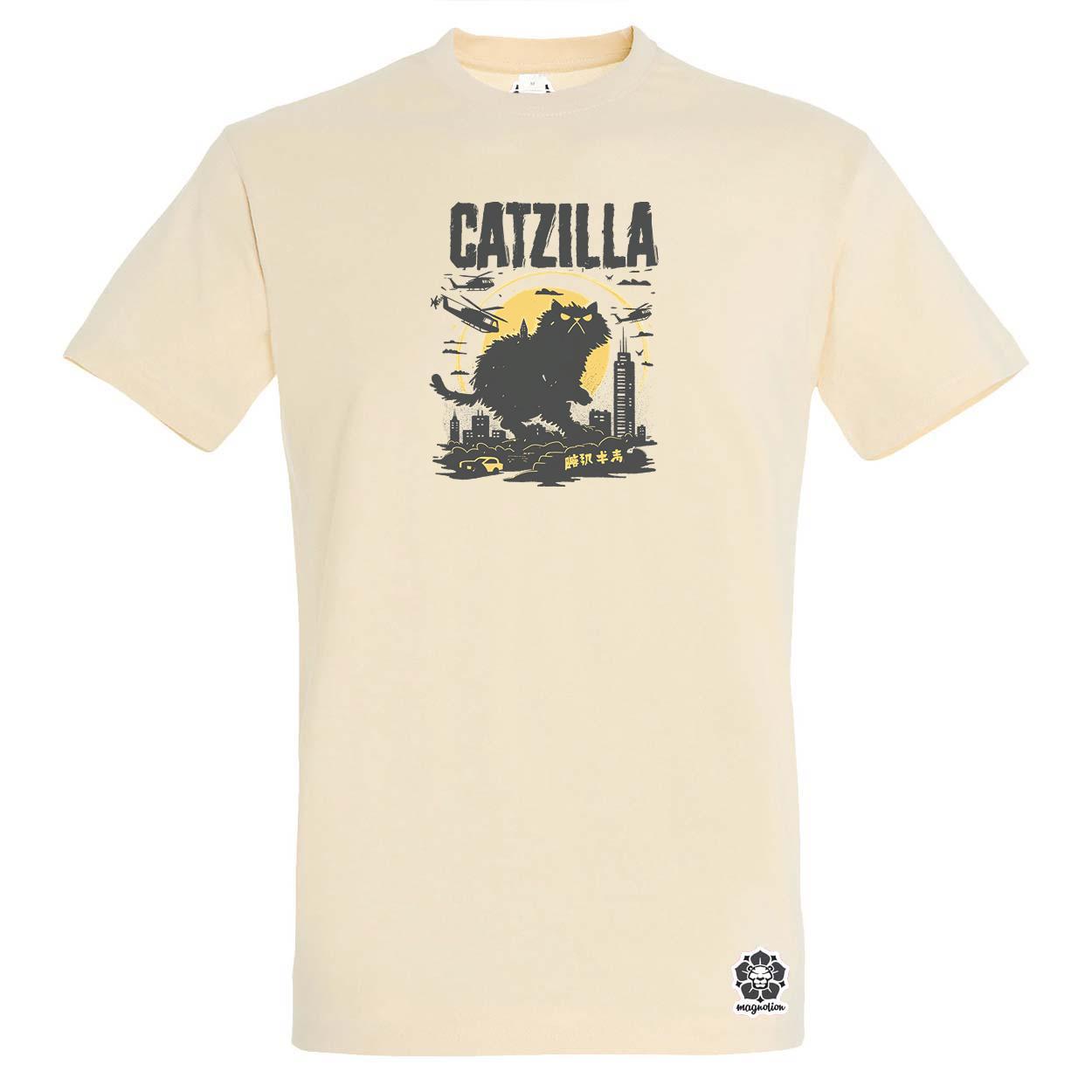 Catzilla v3 egyedi póló 