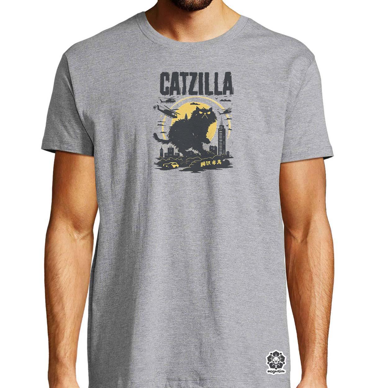 Catzilla v3 egyedi póló 