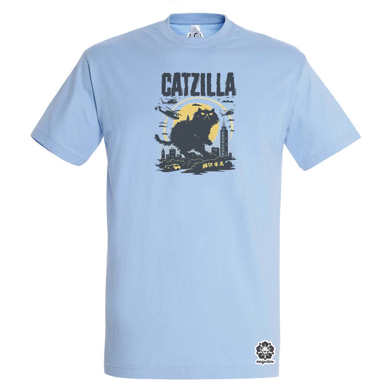 Catzilla v3 egyedi póló 