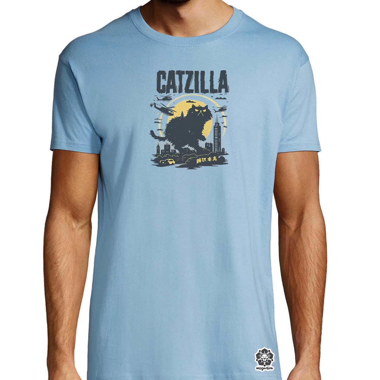 Catzilla v3 egyedi póló 