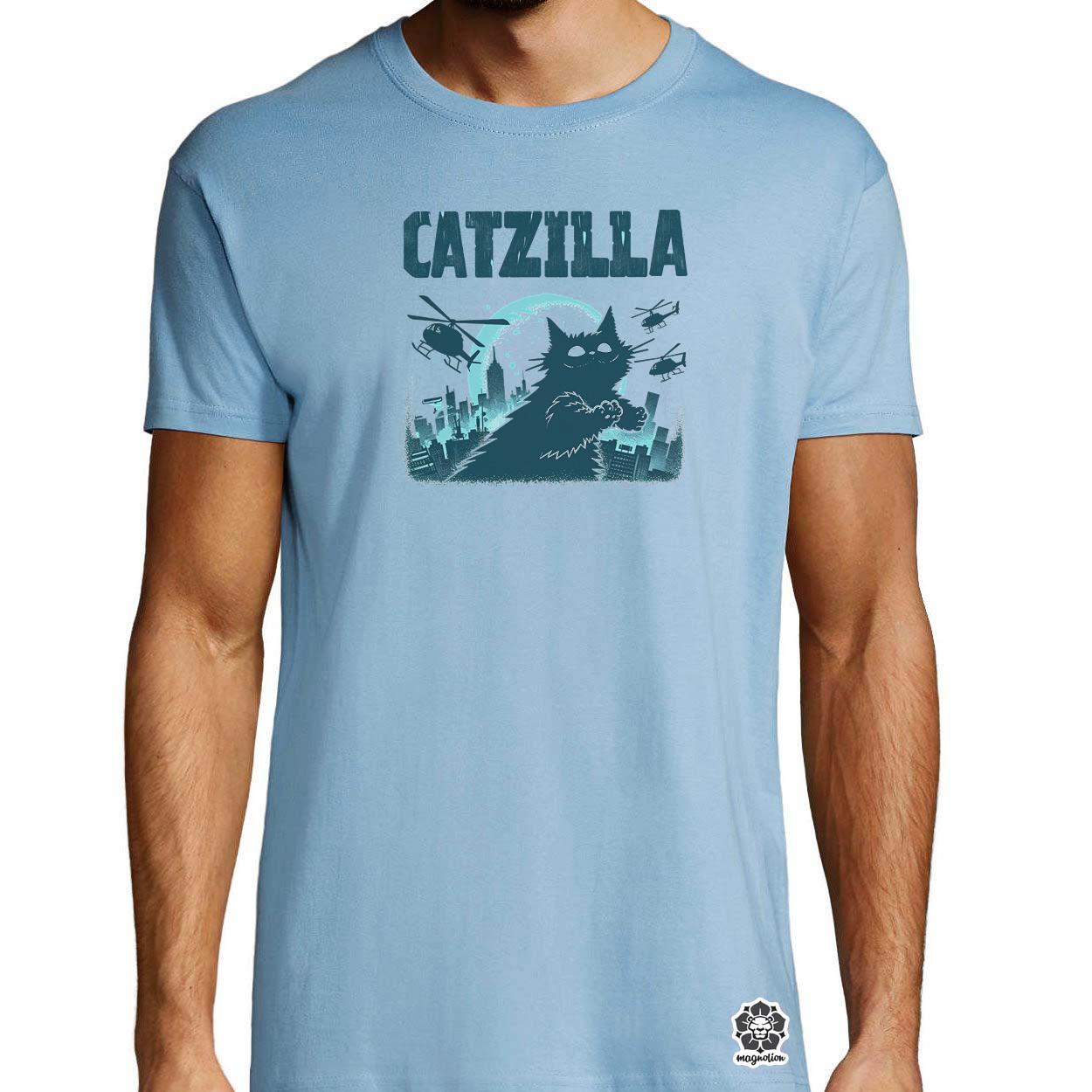 Catzilla v4 egyedi póló 