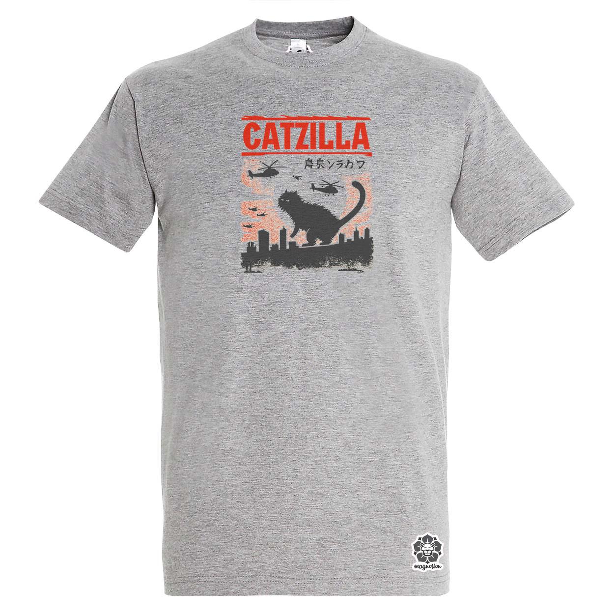 Catzilla v8 egyedi póló 
