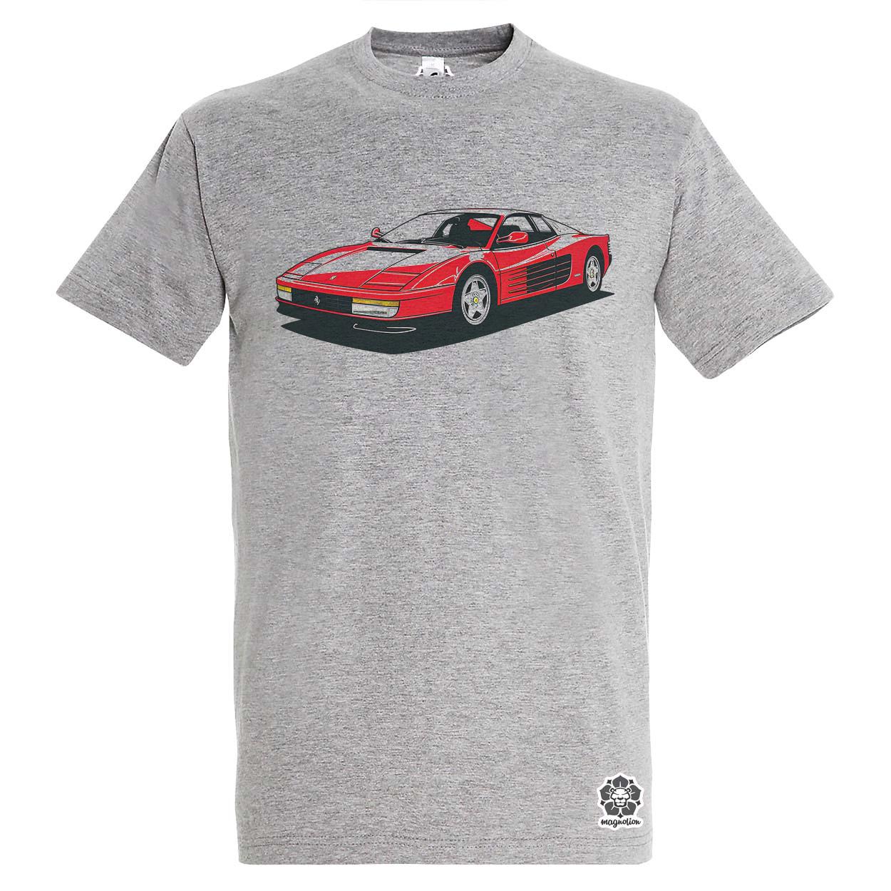 Ferrari Testarossa rajz v10 egyedi póló 