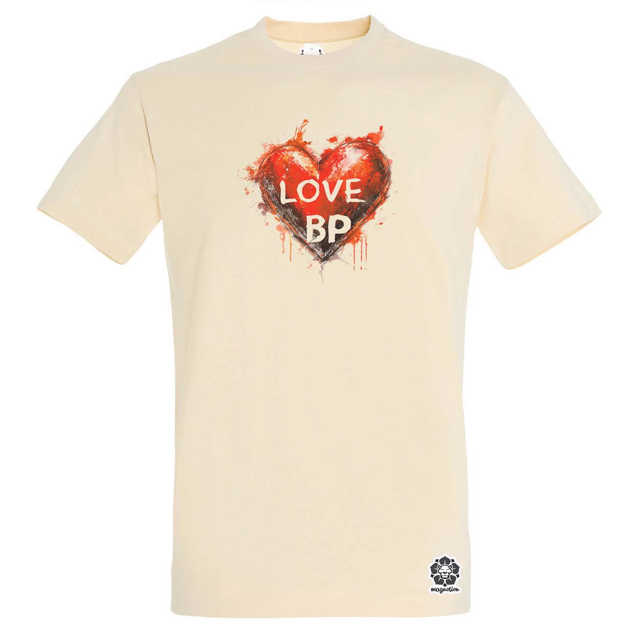 Love BP v9 egyedi póló 