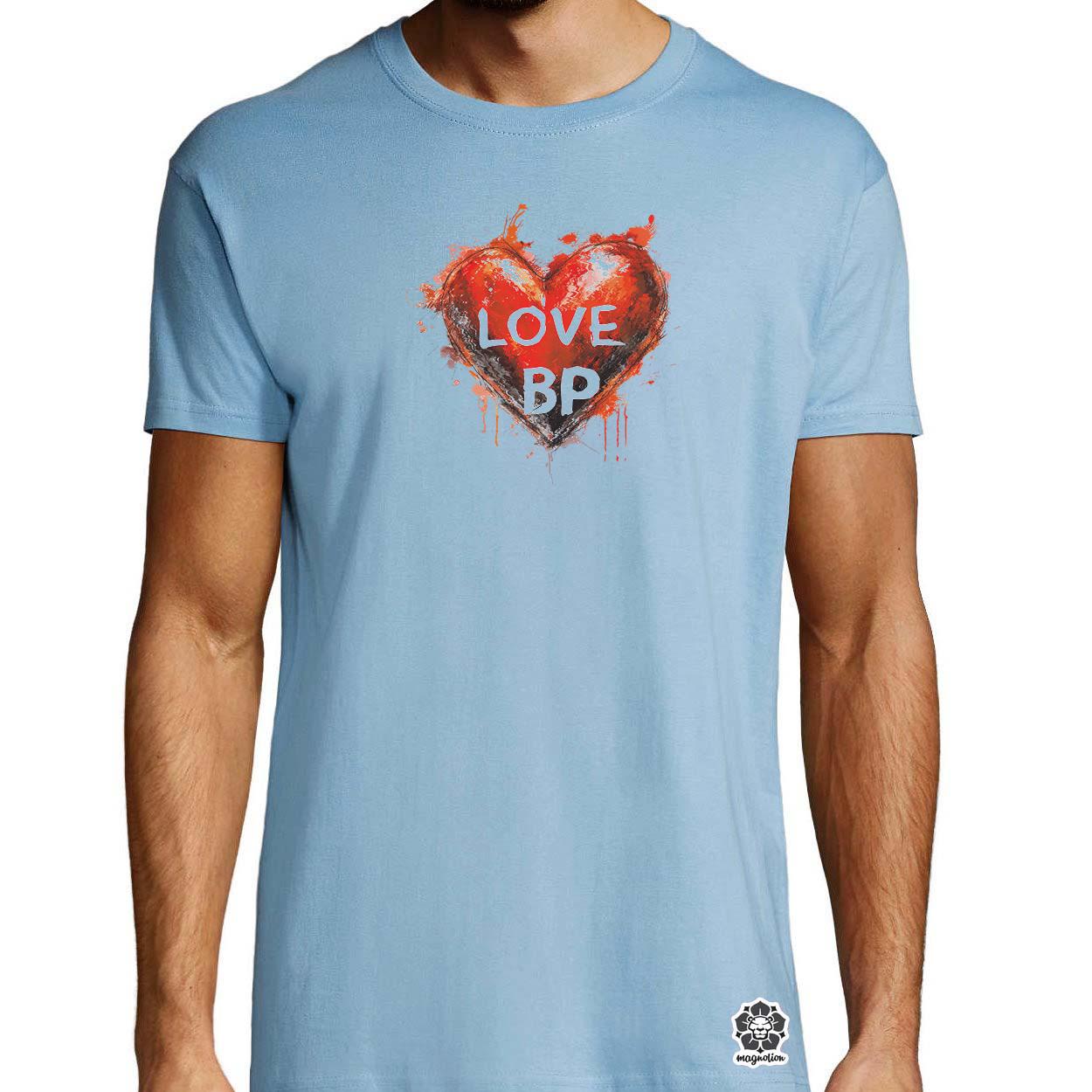Love BP v9 egyedi póló 