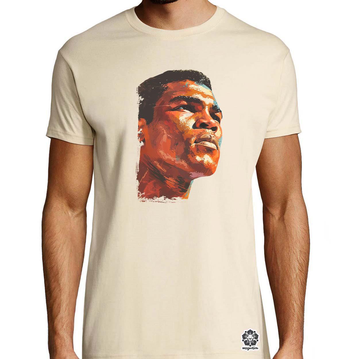 Muhammad Ali portré v6 egyedi póló 