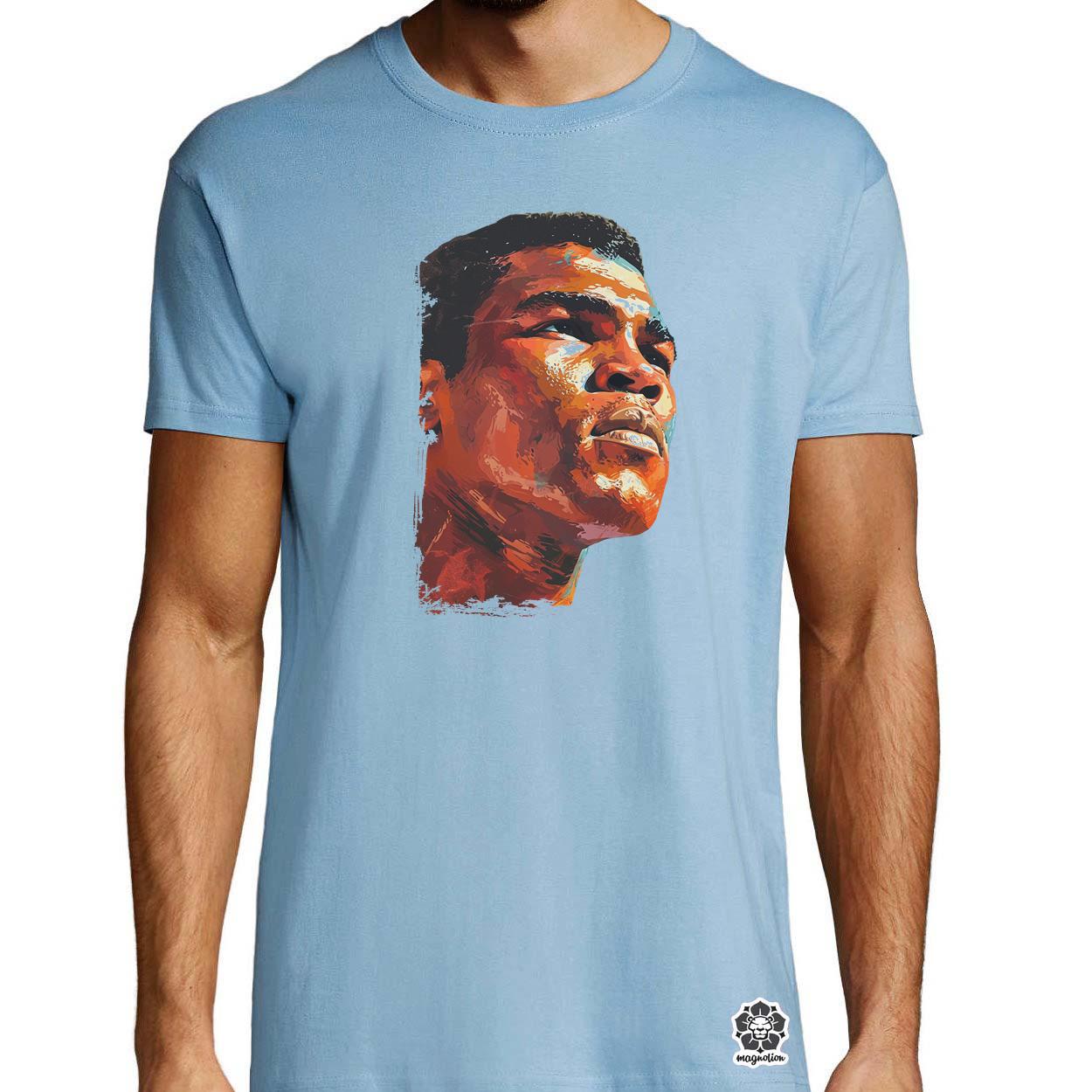 Muhammad Ali portré v6 egyedi póló 