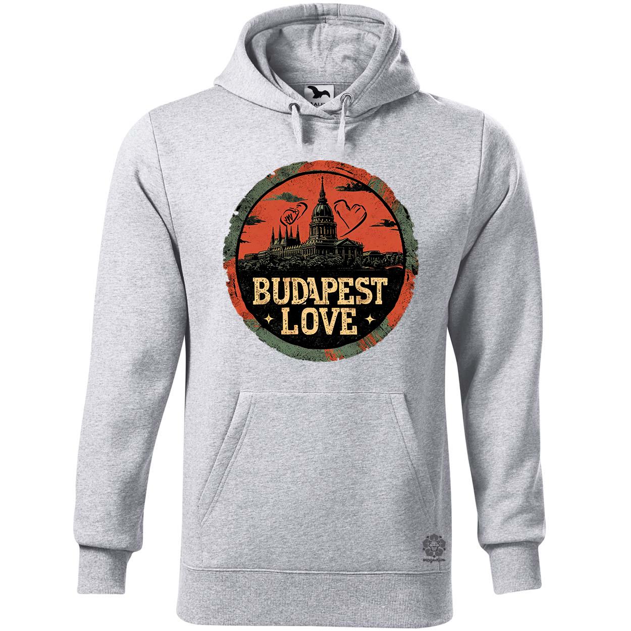 Budapest LOVE v3 egyedi  pulóver 
