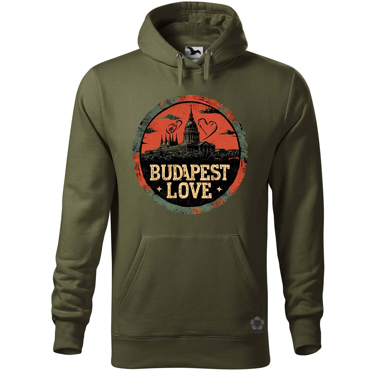Budapest LOVE v3 egyedi  pulóver 
