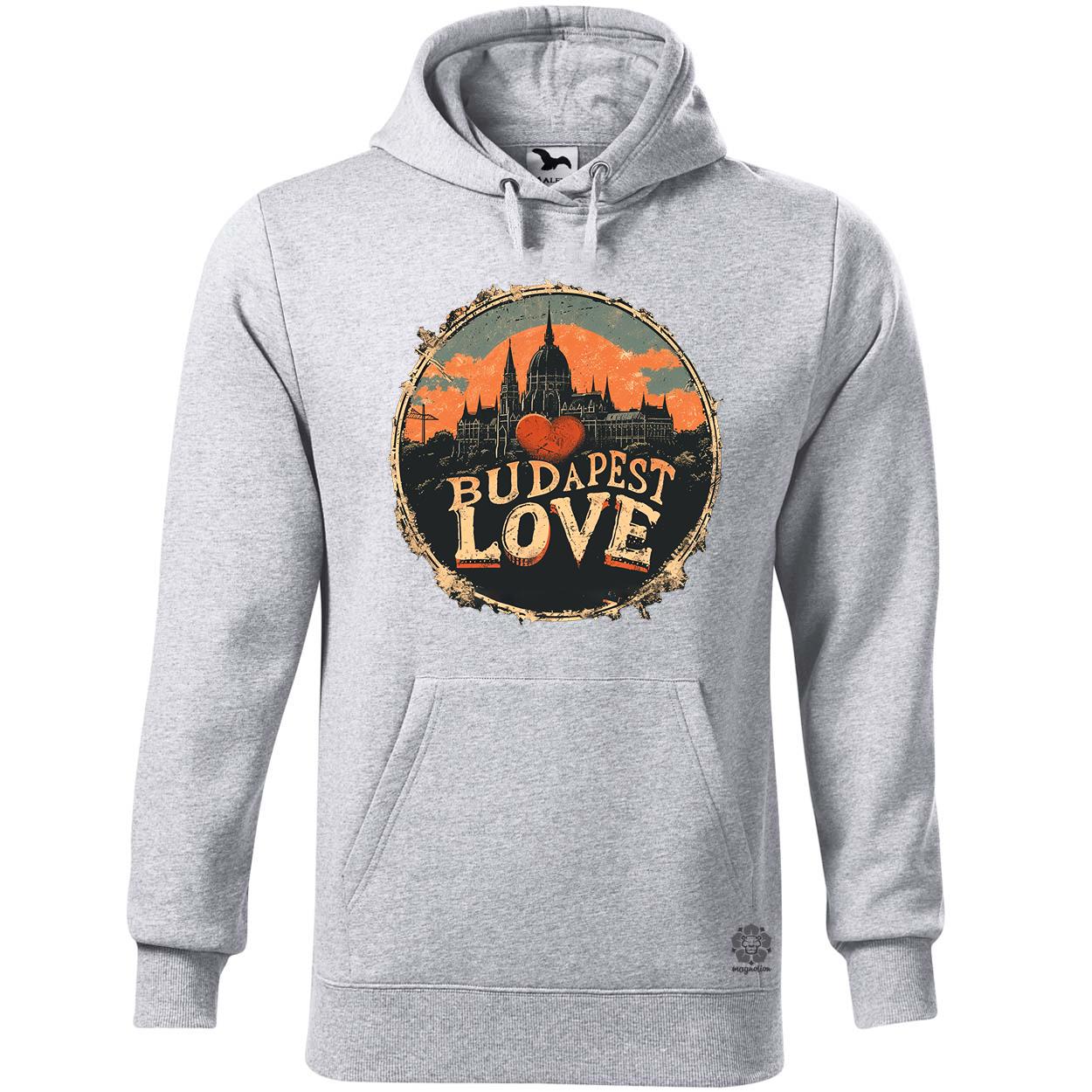 Budapest LOVE v4 egyedi  pulóver 