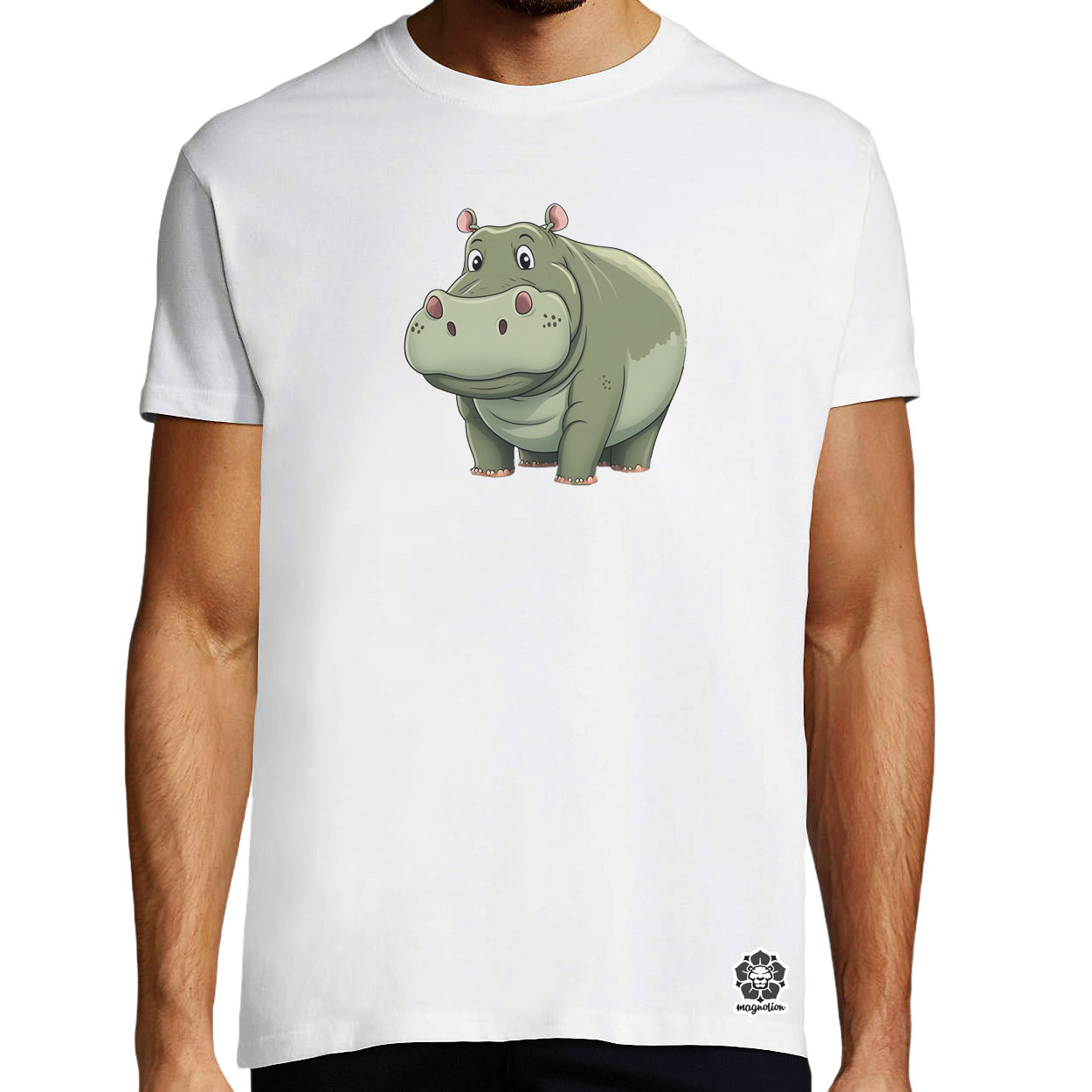 Víziló  v2 egyedi póló 