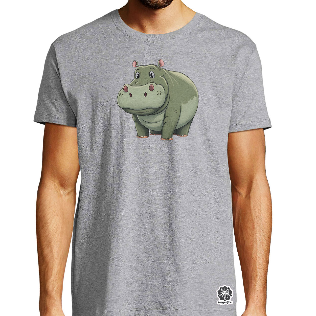 Víziló  v2 egyedi póló 