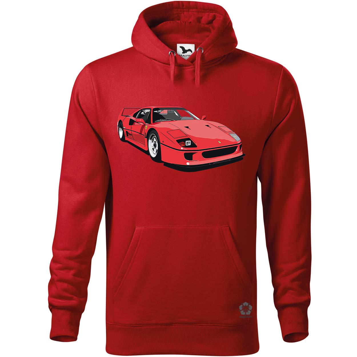 Ferrari F40 rajz v7 egyedi  pulóver 